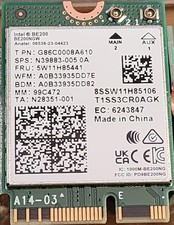 Intel BE200 Wi-Fi 7 Wireless Bluetooth Adapter  BE200.NGWG.NV picture