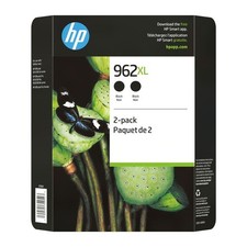 HP 962XL Black Twin Pack 3JB35BN 2 X 3JA03AN OEM Sealed Retail Package. Exp 2026 picture
