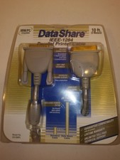 Genuine Data Share (DS1284PL) IEEE-1284 Parallel Printer Cable 10 Foot Gold Conn picture
