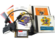 Adaptec Slim SCSI 1480A CardBus Ultra SCSI Adapter PCMCIA, HD50 & CENTRONICS picture