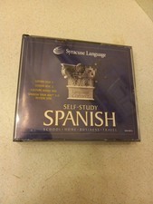 SYRACUSE LANGUAGE SPANISH SELF STUDY 4 CD SET School Home Business Travel picture