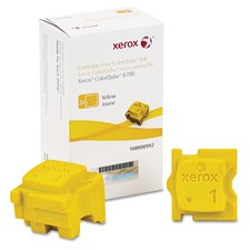 Genuine Xerox 108R00992 Yellow Toner, Brand New Sealed Box, We Ship Fast picture