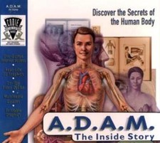 ADAM The Inside Story 97 PC CD learn human body organs muscles cells bones blood picture