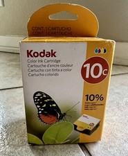 NEW IN BOX  Kodak 10c Color Ink Cartridge, Genuine Kodak Product *REDUCED  PRICE picture