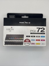 Canon 6402B007 LUCIA PGI-72 Ink Cartridge Set 10 Colors Sealed picture