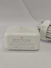 OEM Genuine 30W USB C Power Adapter Charger For Apple MacBook Pro/Air 13