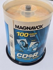 Magnavox CD-R ( 100Pack ) 52X 700MB 80 Min. New Open Box picture