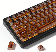 Dagaladoo Clear Keycaps Set,Translucent Keyboard Keycaps,Jelly Key Caps picture