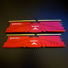 TEAMGROUP T-Force Vulcan Z 16GB (2x8GB) DDR4-3200 TLZRD48G3200HC16FBK picture