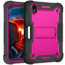 iPad Mini 6 Case (2021) 6th Gen Shockproof Heavy Duty Armor Rubber Case Cover picture