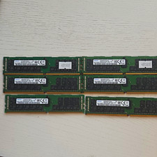 Samsung 192GB (6x32GB) DDR4 PC4-2666V RDIMM ECC Reg 288-Pin M393A4K40 picture