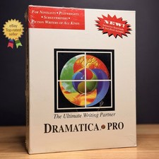 NEW Dramatica Pro For Mac The Ultimate Writing Partner 1996 - Vintage ⚠️SEALED picture