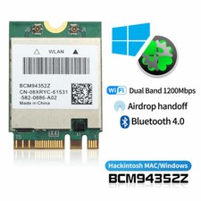 Hackintosh WiFi Broadcom DW1560 BCM94352Z Wireless Card Adapter 802.11ac BT4.0 picture