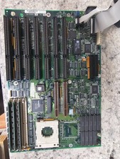 Rare Vintage Gaming Socket 3 Micronics 09-00189-28 VLB Motherboard ISA + Cache picture