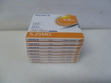 LOT OF 8 NEW Sony CWO-4800C 4.8GB 5.25 MO OPTICAL DISK FACTORY SEALED picture