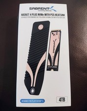 SABRENT Rocket 4 Plus 4TB NVMe SSD PS5 Heatsink PCIe Gen4 SB-RKT4P-PSHS-4TB picture