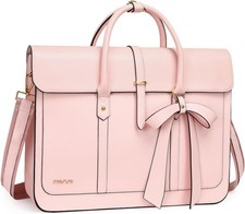 Laptop Bag for Women, 13-14 inch PU Leather Laptop Shoulder Bags for Laptops picture