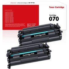2 Pack Replacement Canon 070 Toner Cartridge MF465dw MF462dw LBP247dw LBP246dw picture