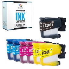 CMYi 7-Pack Compatible LC506 Ink Cartridge fits Brother MFC-J4355DW, J4555DW picture