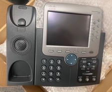 Cisco 7970G Color Touch Screen Unified IP Phone CP-7970G Desk Telephone PoE Giga picture