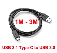 2M Type-C to USB 3.0 Power Data Adapter Cable For Samsung Galaxy A51 A71 5G UW picture