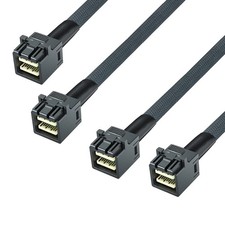 10Gtek SFF-8643 to SFF-8643 12G Internal Mini SAS HD Cable, with Sideband, for N picture