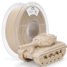 PLA Matte 3D Printer Filament,Sand Beige PLA Filament 1.75Mm with Smooth Matte F picture
