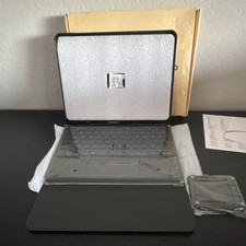 CHESONA Bluetooth Keyboard Folio Case Touchpad Black Multi-function picture