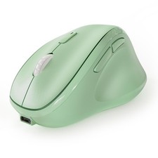 Micropack Ergonomic Vertical Bluetooth Wireless Mouse Rechargeable Silent Green picture
