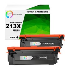 2Pk TCT Premium 213X Black Hi-Yieldfor Compatible HP 5700dn 6700 Toner Cartridge picture