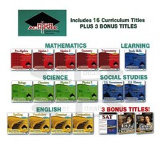 Biology Chemistry Sciences + Addl Core Curriculum Subjects Learning PC Software picture