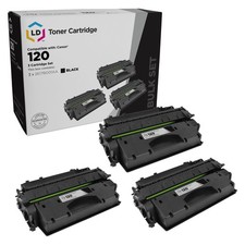 LD Replacement Canon 120 2617B001AA 3pk Black D1120 D1150 D1170 D1180 D1320 picture