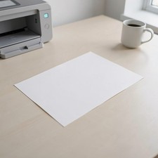 40 Sheets  Self-Adhesive Printable White Sticker Labels 8.3