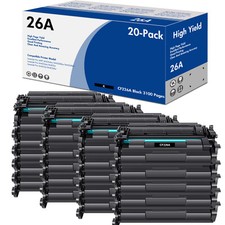 20PK CF226A 26A Toner Cartridge for HP LaserJet Pro M402d M402dn M402dw M402n  picture