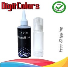 120ml Tattoo Stencil Ink for Eco Tank Inkjet printer with free refill bottle picture