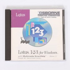 Lotus 1-2-3  & Ami Pro for Windows (Release 1.1) CD-ROM Osborne Computer Version picture