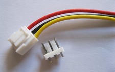 10 pcs VH3.96 3.96mm 3 Pin Female & Male Pin Connector 22AWG 300mm Leads Cable picture