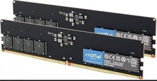 Crucial 64GB DDR5 RAM (2x32GB) 4800MHz  UDIMM CL40 Desktop Memory CT2K32G48C40U5 picture