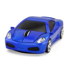 Blue Computer Wireless Car Mouse Optical Desktop Laptop Gaming Mice picture
