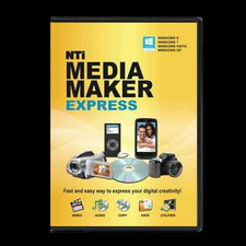 NTI Media Maker Express, CD DVD Burning for Win 11,10,8,7, Vista, XP - Multi-PCs picture