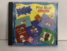 Rugrats Print Shop (Ages 6-12) (PC-CD, 1998) for Windows - Tested picture