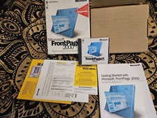 Microsoft FrontPage 2000 – Full Retail Version – NEW  Web Design Software picture