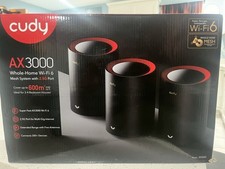 Cudy AX3000 2.5G Wireless Dual Band WiFi 6 Whole Home Mesh System | M3000 3-Pack picture