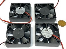 4 Pieces  12v 50mm x 15mm Cooling Fan Brushless Axial 5015 50x50x15mm 2Pin E34 picture