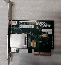 ONE STOP SYSTEMS MAX EXPRESS OSS PCIE-HIB2-X4-P-2128 REV A 25-078-195-A FREE S/H picture
