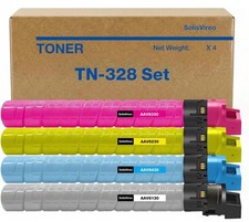 TN328 High Toner Cartridge for Bizhub C300i C360i C250i C7130i Printer, 4 Pack picture