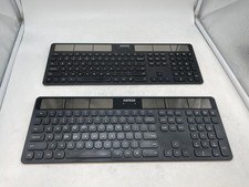 Arteck HW126 Solar Wireless Keyboard – Ultra- Slim No USB Dongle- Free S/H picture