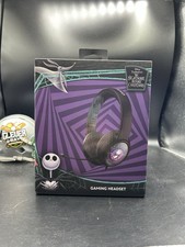 Nightmare Before Christmas Wired Gaming Headset Jack Skellington Disney (CB) picture