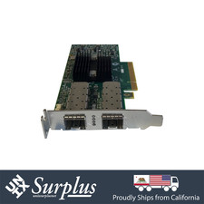 IBM Mellanox Dual Port 10GB SFP+ ConnectX-3 PCIe x8 Network Adapter Low Profile picture