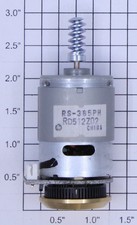 RS-385PH shinko / kodak motor for 6800 photo printer worm gear 6850 picture